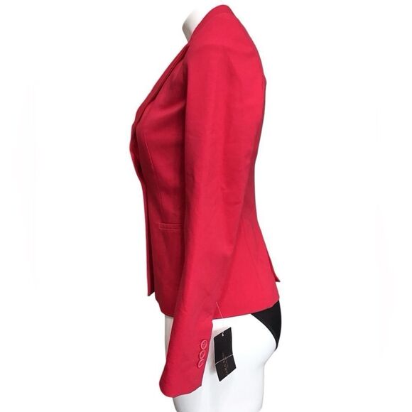 Zara Pink Single Button Blazer Size XS - Picture 4 of 10